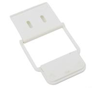 Staffa di montaggio del sensore della porta del garage in plastica bianca per il supporto del sensore di allarme anello, sistema di sicurezza porta del garage piastra adattatore di montaggio casa per