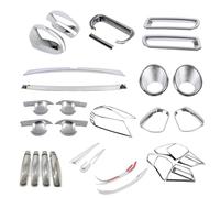 staffa di montaggio della lampada antinebbia Set completo cromato for fari anteriori e posteriori, fendinebbia, maniglia laterale, specchietto retrovisore, adatto for Suzuki Vitara 2015-2021 assemblag