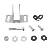 Staffa di montaggio dello specchio di poppa per trasduttori TripleShot, supporto per trasduttore per barche in metallo, kit di montaggio per sonar marino per ecoscandaglio, adattatore di installazione