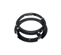 Staffa di montaggio for faro anteriore a LED for moto universale rotonda da 5 3/4" (5,75 pollici) Staffa di montaggio for faro anteriore ad anello(1PCS Black)