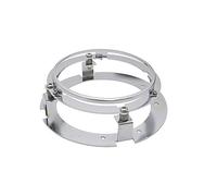 Staffa di montaggio for faro anteriore a LED for moto universale rotonda da 5 3/4" (5,75 pollici) Staffa di montaggio for faro anteriore ad anello(1PCS Silver)