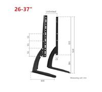 Staffa di montaggio for TV LCD da 26 a 37 pollici con base ispessita, braccio di supporto del carico della staffa del sedile da tavolo
