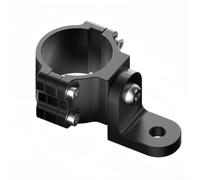 Staffa di montaggio in alluminio UTV a frusta regolabile a 360°, per roll-cage da 4,45 a 5,1 cm, compatibile con luci a LED Polaris, bandiere, antenne, accessori fuoristrada, colore nero