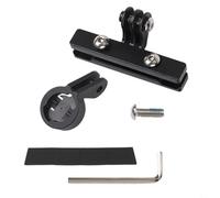 Staffa di montaggio in lega di alluminio per fanale posteriore Magicshine RN120, adattatore per sella con estensione per binari da 7 x 7-7 x 10 mm, nero