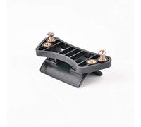 Staffa di montaggio in nylon per contaore universale Runleader utilizzata per contaore, misuratore di vibrazioni, contagiri (nero)