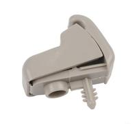 Staffa di montaggio per aletta parasole grigia 735344980 compatibile con e 147, per clip di ricambio in plastica ABS per accessori interni del tetto dell'auto