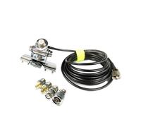 Staffa di Montaggio per Antenna Autoradio 5M PL259 SO239 Alimentatore Coassiale Prolunga Cavo SMA Femmina Maschio Connettore BNC