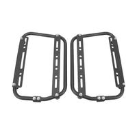 Staffa di Montaggio per Borsa Laterale per Moto, Rack di Supporto per Conversione in Lega di Alluminio Nera Barra di Supporto per Scatola Rigida per Borsa Laterale Staccabile
