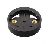 Staffa di montaggio per computer da bicicletta, parte di riparazione per Garmin per computer GPS Bryton, supporto di fissaggio in plastica per manubrio della bicicletta, nero (per BRYTON)