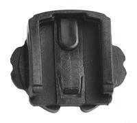 Staffa di montaggio per computer GPS da bicicletta con tappo superiore in alluminio per Garmin e dispositivi Bryton (oro)