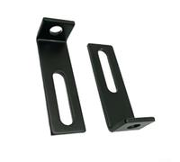 Staffa di montaggio per fendinebbia per moto, confezione da 2, staffe scorrevoli regolabili in lega per manubrio, forcella anteriore, paraurti, compatibile con riflettori per moto, Drivin