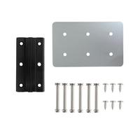 Staffa di montaggio per gambe da tavolo girevoli per camper, supporto aggiuntivo in nero per adattarsi al sistema MARVIX Table Leg