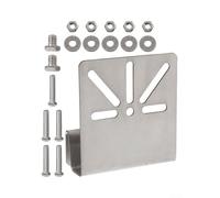 Staffa di montaggio per grondaia, supporto per telecamera di sicurezza in acciaio inox per Eufy per sorveglianza esterna EufyCam S4