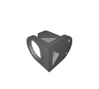 Staffa di Montaggio per JBL PROFLORA CO2 Count Safe Acquario Stampato 3D
