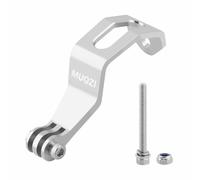 Staffa di montaggio per luce anteriore per bicicletta in lega di alluminio Supporto per faro per bici regolabile Supporto per torcia elettrica Brompton pieghevole
