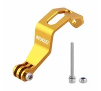 Staffa di montaggio per luce anteriore per bicicletta in lega di alluminio Supporto per faro per bici regolabile Supporto per torcia elettrica Brompton pieghevole