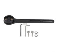 Staffa di montaggio per manubrio Garmin Edge per Bryton Rider e per computer da bici Wahoo, costruzione leggera da 32 g, stabile su barre standard (A)