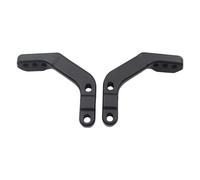 Staffa di montaggio per paramani, kit di installazione per moto, morsetto in lega di alluminio da 28 mm, hardware resistente alle vibrazioni, supporto stabile per manubrio, per ATV, motocross e