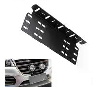 Staffa di montaggio per targa universale in lega di alluminio per paraurti anteriore Barra luminosa