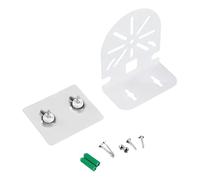 Staffa di montaggio per telecamera a cupola in acciaio per installazione a soffitto o parete Design a pannello multi foro con sistemi di sicurezza Staffa per telecamera di sicurezza in acciaio