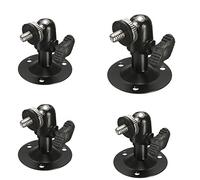 Staffa di montaggio per telecamera a forma di proiettile, confezione da 4, in metallo, per uso esterno/interno