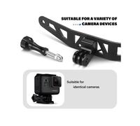 Staffa di Montaggio per Telecamera da Parabrezza per F900XR F 900 XR 2020-2026 per per Action Camera, Barra di Supporto Nera
