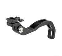 Staffa di montaggio pieghevole per bicicletta, realizzata in lega di alluminio per un'illuminazione anteriore sicura e una configurazione pronta per la guida (C)