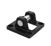 Staffa di Montaggio Pneumatica Posteriore con Base a Doppie Orecchie | Cilindro Pneumatico Standard, Giunto Pivotante Sicuro, Adatta a Montaggi Industriali e Automazione