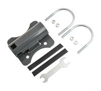 Staffa di montaggio regolabile a forma di U in acciaio inossidabile per parabola satellitare V2 Gen 2, compatibile con camper, yacht e ringhiere,