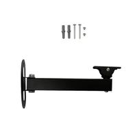 Staffa di montaggio snodata per telecamere di sicurezza proiettori Base girevole a 90° Supporto per telecamera di posizionamento verticale a soffitto / parete