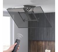 Staffa di montaggio TV a soffitto regolabile motorizzata 075 ° verso il basso rotazione ± 90 ° ascensore elettrico per TV da 4070 pollici TVsrfect per soluzioni di montaggio a parete e inclinazione