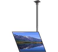 Staffa di montaggio TV a soffitto regolabile per schermi LED da 32 a 70 pollici, max VESA 600 x 400 mm, facile montaggio incluso