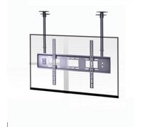 Staffa di montaggio TV regolabile, doppia barra inclinabile per schermi LED da 55 a 86 pollici, VESA 800 x 400 mm, resistente, facile installazione