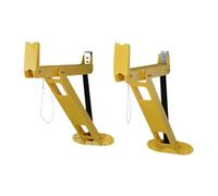 Staffa di montaggio universale mini split con cuscinetti di assorbimento degli urti, 61 x 24,45 x 19 cm, staffa di supporto per manutenzione AC per installazione unità interna