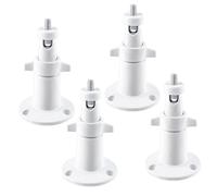 Staffa di montaggio universale per telecamera di sicurezza, regolabile per interni/esterni, supporto in metallo da parete, compatibile con Arlo Pro/Pro 2/Pro 3/Pro 4/Ultra/Ultra 2, e con batteria ad anello Stick Up Cam (confezione da 4)