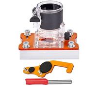 Staffa Di Posizionamento Ausiliaria For Fresatura For Rifinitura Del Legno 2 In 1, Staffa Di Fissaggio Invisibile Regolabile, Base For Fresatrice Robusta E Regolabile