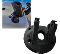 Staffa di ricambio compatibile con Humminbird PiranhaMax Depth Finder, supporto di bloccaggio sicuro con posizionamento regolabile, staffa per apparecchiature elettroniche marine