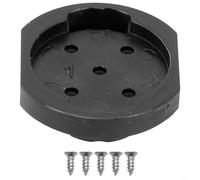 Staffa di ricambio per computer da bicicletta, parte di riparazione per Garmin e per unità GPS Bryton, base in nylon, accessorio di fissaggio nero