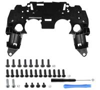 Staffa di ricambio per controller PS5, staffa interna in ABS, kit di fissaggio per alloggiamento joystick DualSense Shell Restauro strutturale supporto strutturale parte di riparazione nera 16 x 6 x