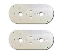 Staffa di ricambio per lampada indicatore porta, base di montaggio per luce anguria per Peterbilt 359 379 389 (2 pezzi)