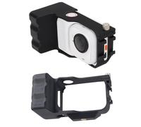 Staffa di ripresa per fotocamera Insta360 GO Cornice ultra protettiva in plastica Gabbia Supporto per fotocamera con supporto a scarpa fredda e foro per vite da 1/4 di pollice per accessori GO Ultra