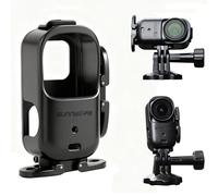 Staffa di ripresa verticale e orizzontale per DJI OSMO Nano, custodia per telaio fotocamera Action Mount Cage Adattatore di espansione bidirezionale Copertura protettiva