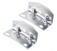 Staffa di scorrimento per tamburo asciugatrice WP37001036 Parte di ricambio per staffa di scorrimento cilindrico per KITCHENAID, Chef, adatta per 510145, 1003323 (2 pezzi)