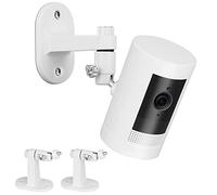 Staffa di sicurezza regolabile da parete per Ring Stick Up Cam & Ring Outdoor Cam Plus, angolo di visione perfetto per il tuo sistema di telecamere di sorveglianza - Bianco