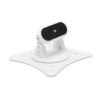 Staffa di sollevamento multifunzione per proiettore Home Theater, staffa di sollevamento da parete, staffa girevole a 360 gradi, portatile, colore: bianco