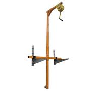 Staffa di sollevamento Per gru pieghevole da 10/15/20 m | Strumento Per il condizionamento 'aria del gruppo argano manuale della macchina portatile(SPLIT STYLE-25M WINCH)