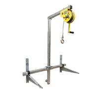 Staffa di sollevamento Per gru pieghevole da 10/15/20 m | Strumento Per il condizionamento 'aria del gruppo argano manuale della macchina portatile(FOLDING STYLE-20M WINCH)