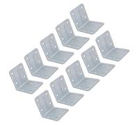 Staffa di supporto angolare interna per dormienti da giardino 90° 85 mm in...