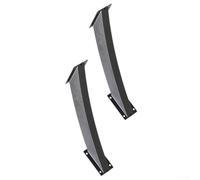 Staffa di supporto angolare per gazebo, padiglioni e ponti, in ferro con fori preforati, rinforzo ad angolo di 45°, 2 pezzi