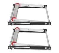 Staffa di supporto materiale per macchina da taglio 55 135 mm altezza regolabile per un uso pratico e conveniente (2 pezzi)